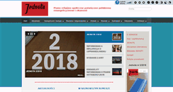 Desktop Screenshot of jednota.pl